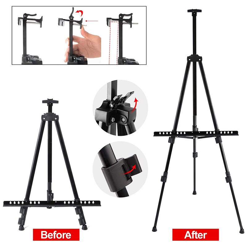 Adjustable Metal Sketch Easel Stand