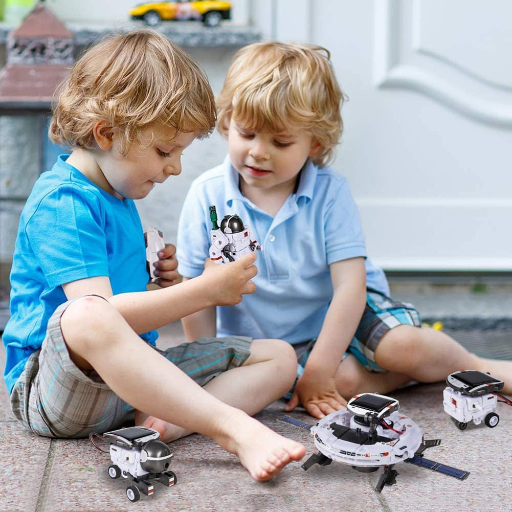 6-in-1 Science Experiment Solar Robot Toy