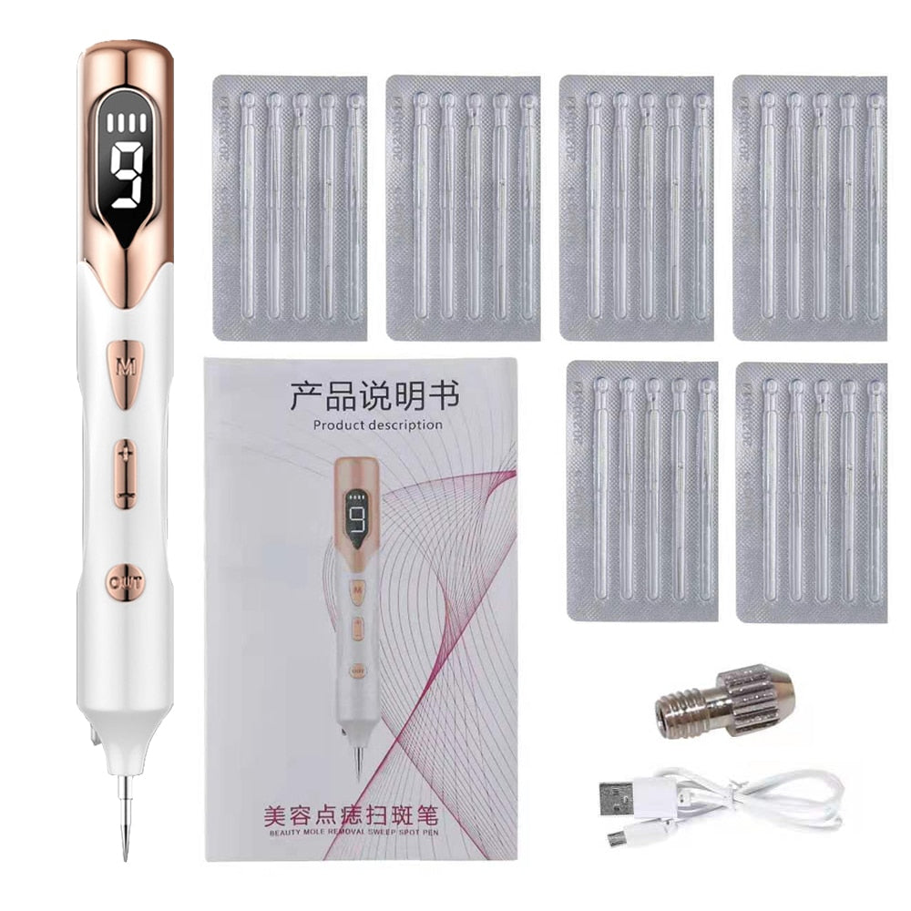 Laser Plasma Pen for Skin Tag Removal