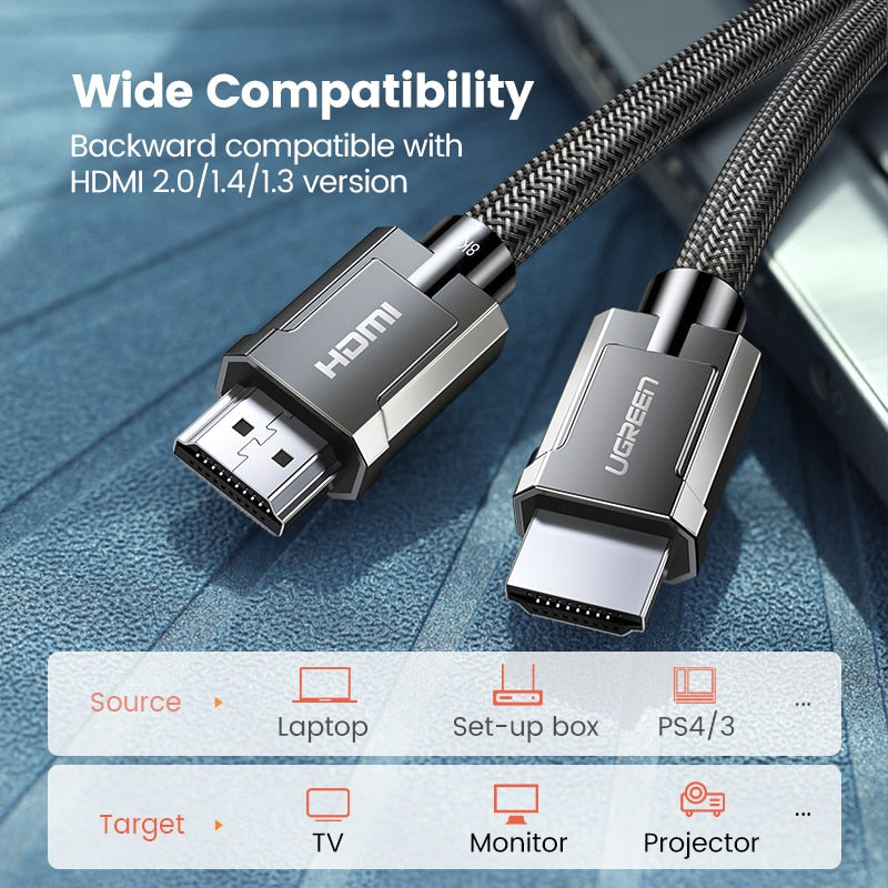 8K HDMI Cable for Xiaomi TV Box