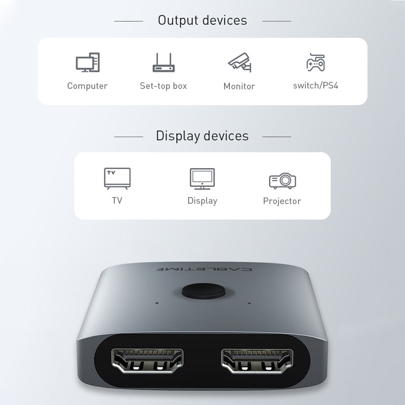 2 in 1 Converter Switcher