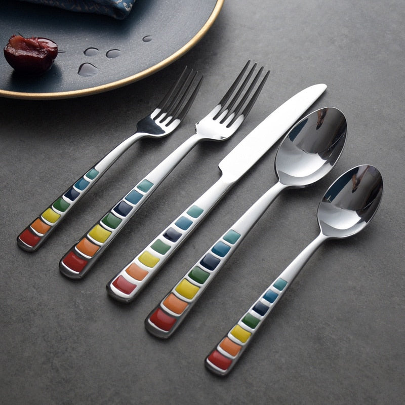 Luxury Cutlery Steel Set