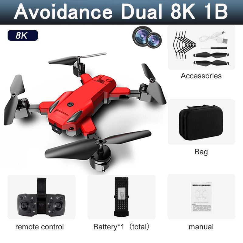 8K Cameras with Professional Drones