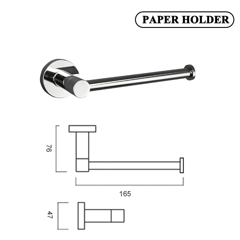 Chrome Bathroom Hardware Sets