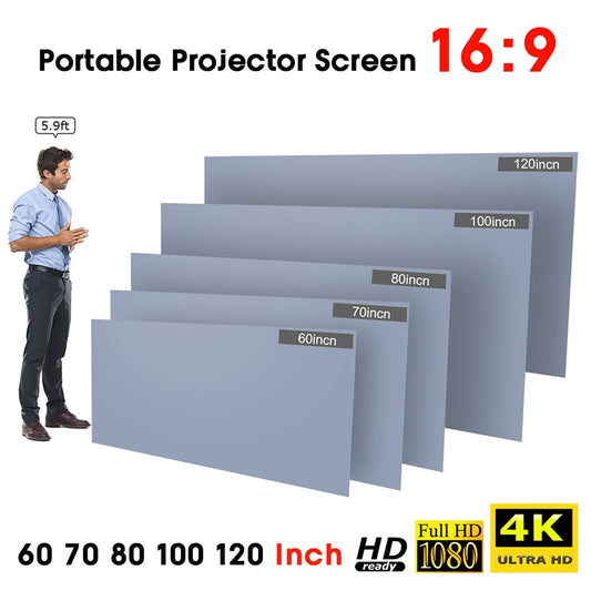 120 Inches Projection Screens