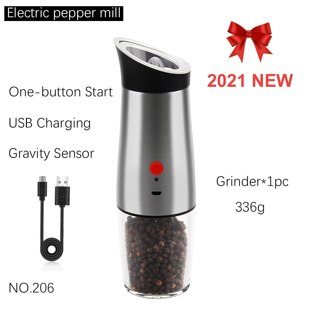 Automatic Salt Pepper Grinder Set