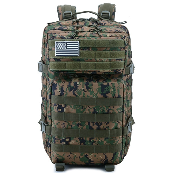 Blend into the Wilderness with Our Camouflage 50L Army Backpack