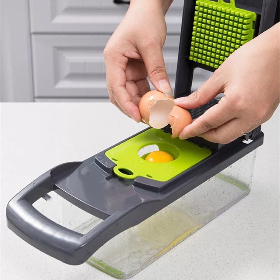 Multi-Functional Vegetable Cutter, Grater, Slicer, and Shredder