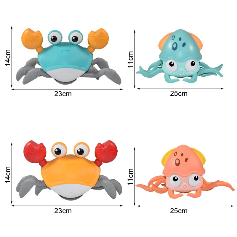 Escape Crab and Octopus Crawling Toy