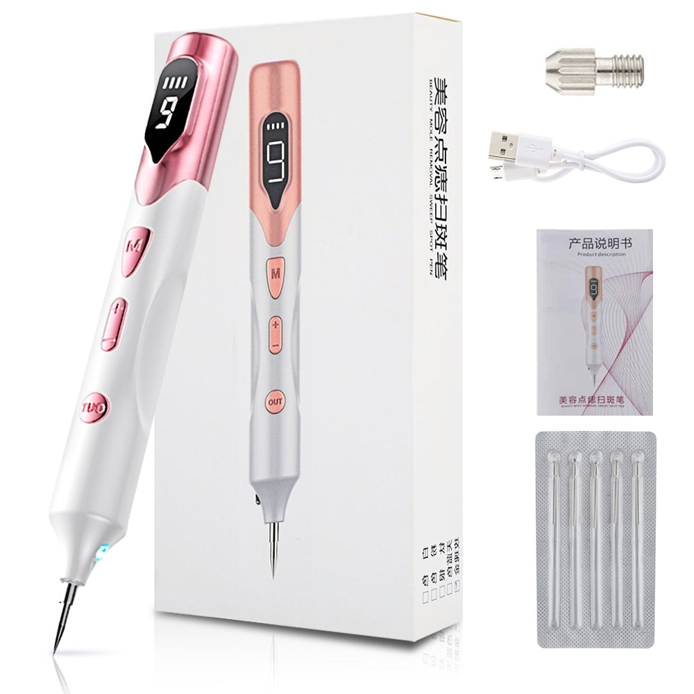 Laser Plasma Pen for Skin Tag Removal