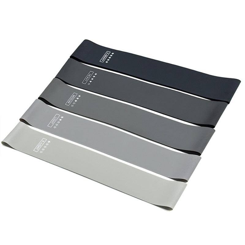 5Pcs/Set Yoga Resistance Rubber Bands