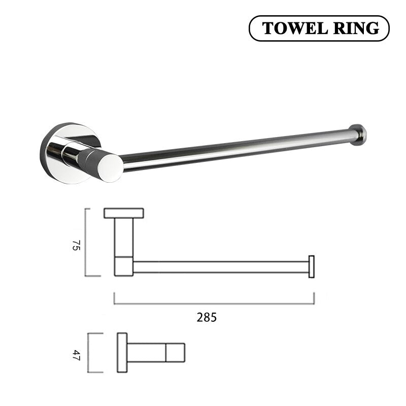 Chrome Bathroom Hardware Sets