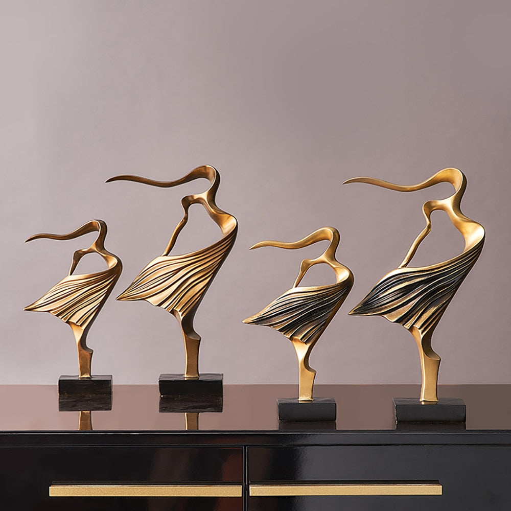 Abstract Statues Sculptures Modern Art Nordic