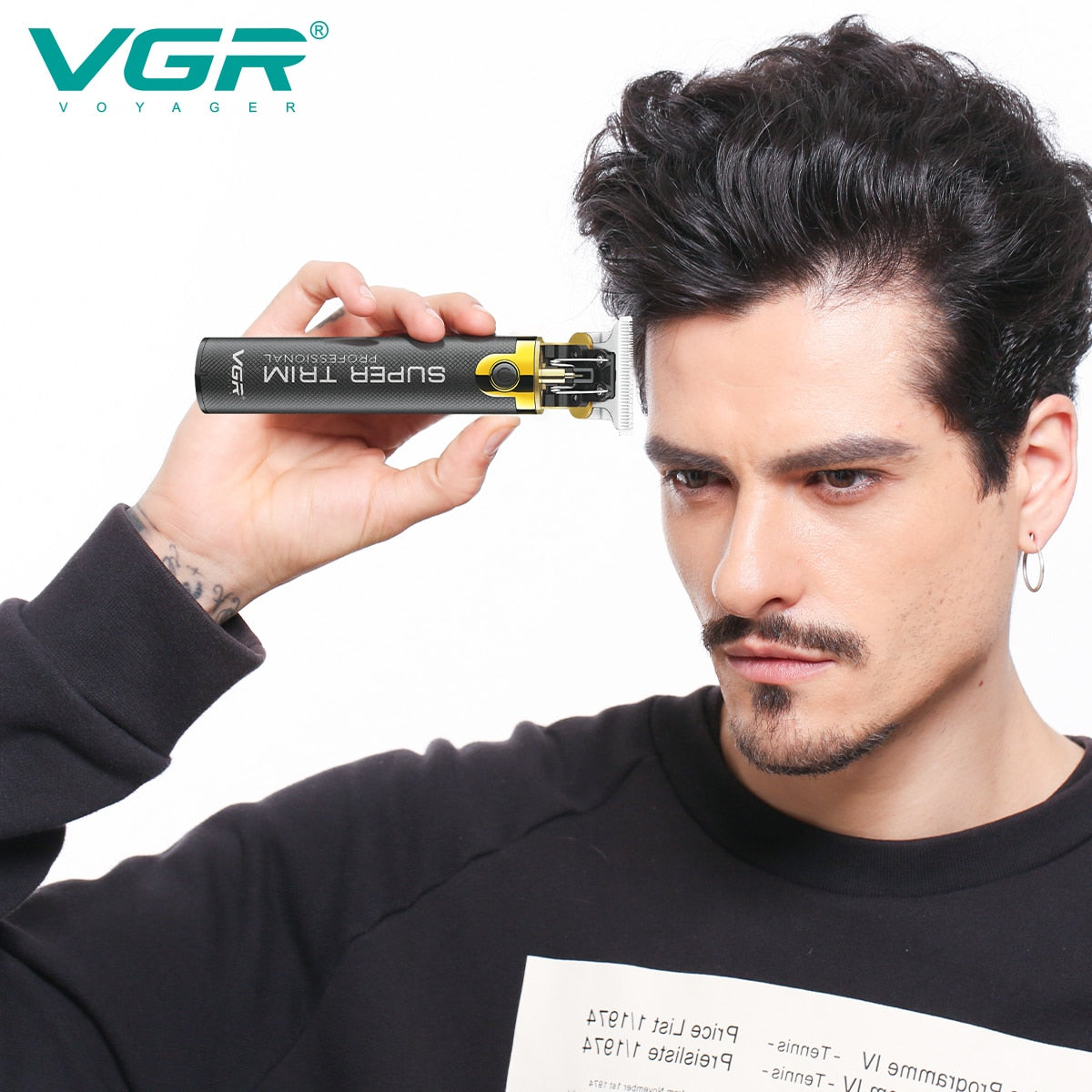 VGR Rechargeable Electric Hair Clipper