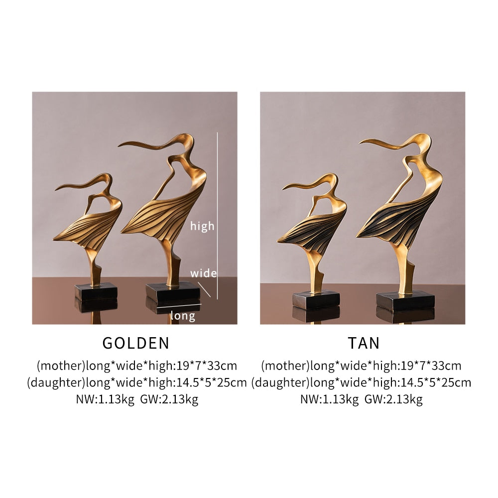 Abstract Statues Sculptures Modern Art Nordic