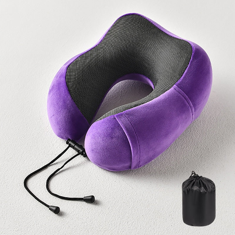 U-Shaped Memory Foam Neck Pillow