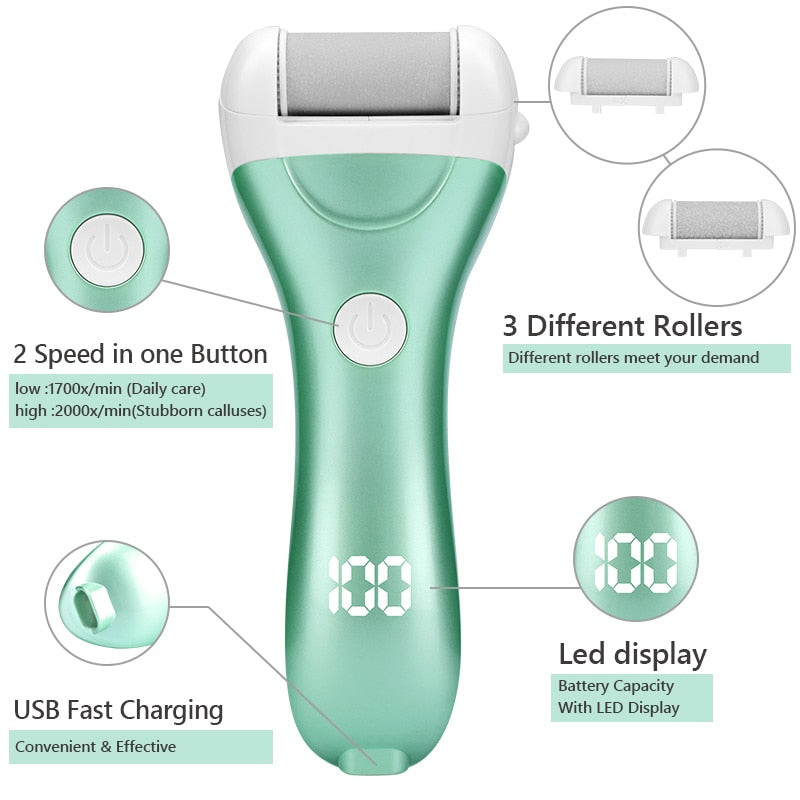 Electric Foot File for Heels Grinding