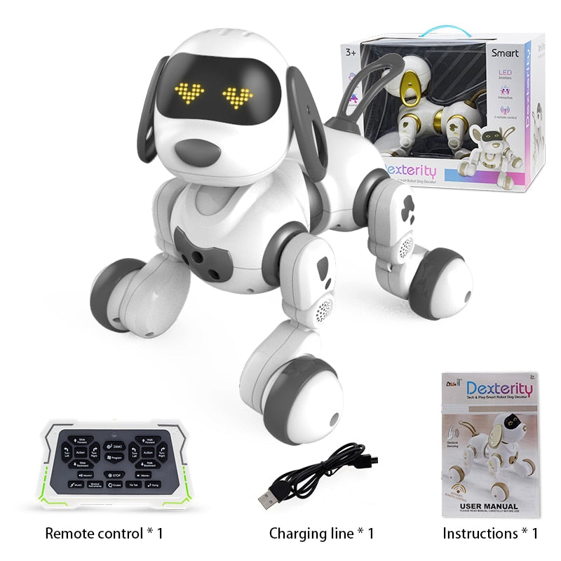 RC Robot Electronic Dog Stunt Dog Voice Command