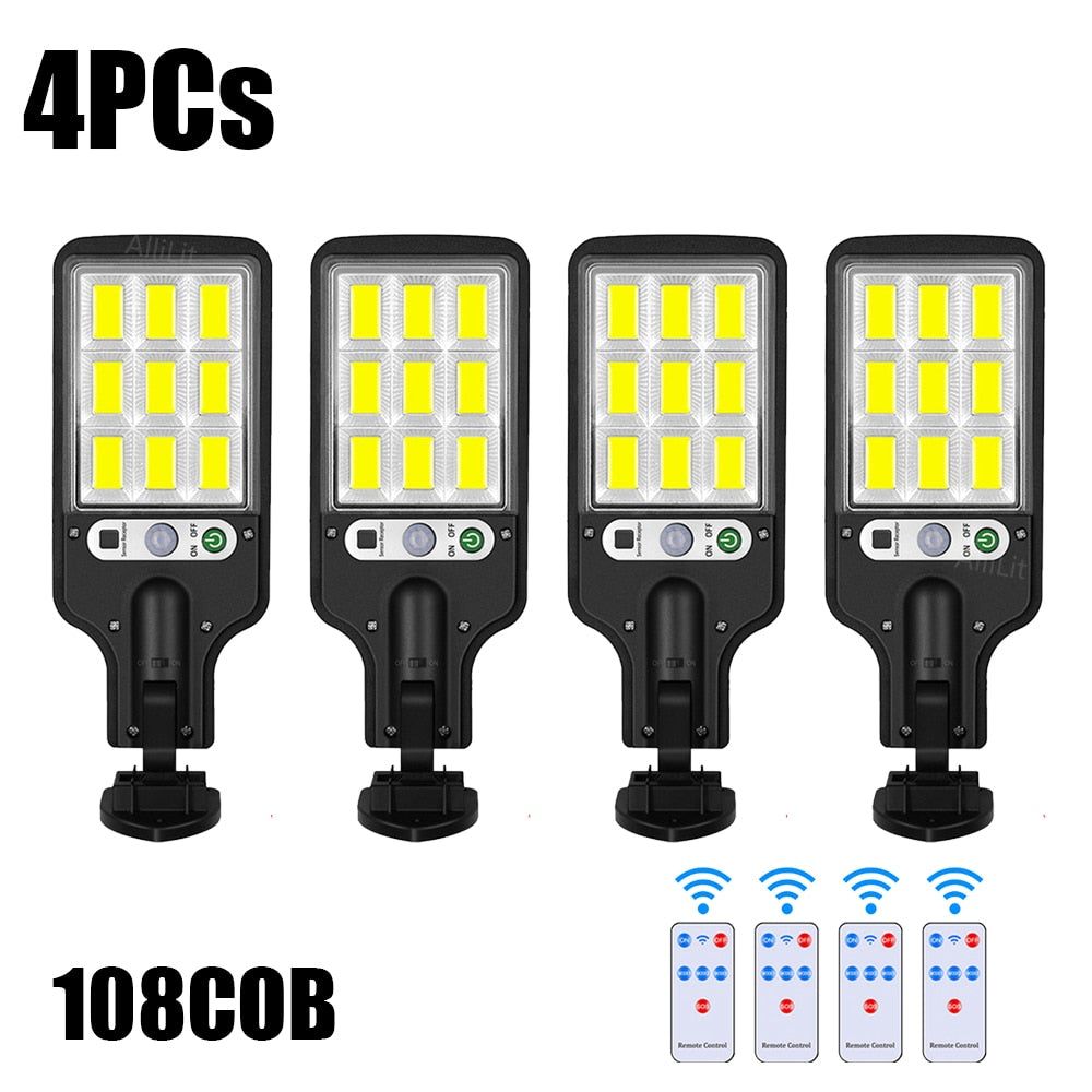 1~6PCs Solar Street Lights