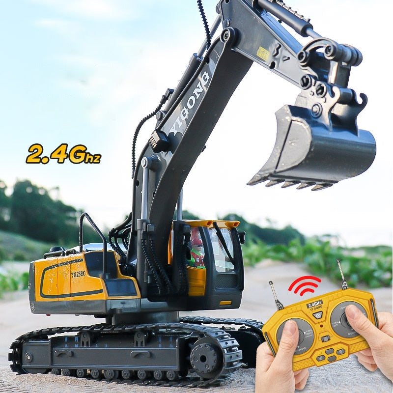 2.4G RC Excavator Dumper RC Car Toy
