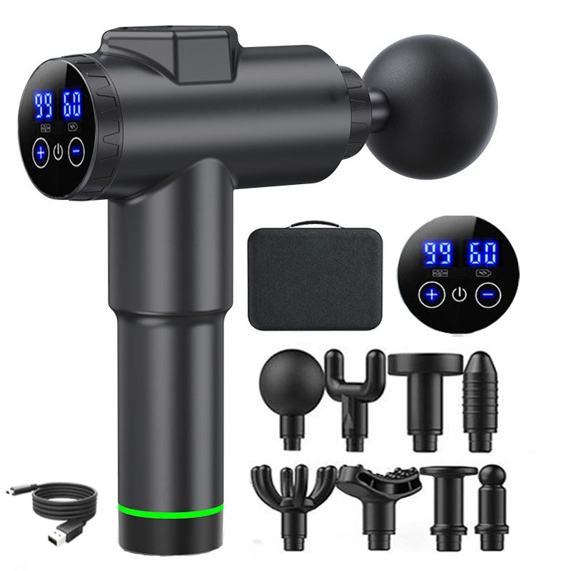 Electric Shock LCD Display 99Gear Professional Fascia Gun