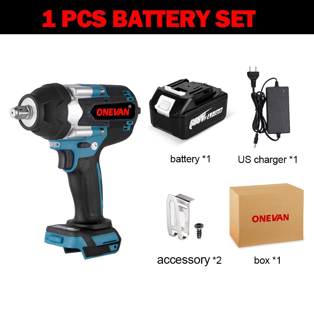 Torque Brushless Electric Impact Wrench
