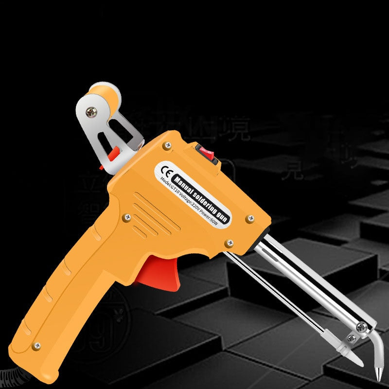 Hand-Held 60W Automatic Soldering Gun