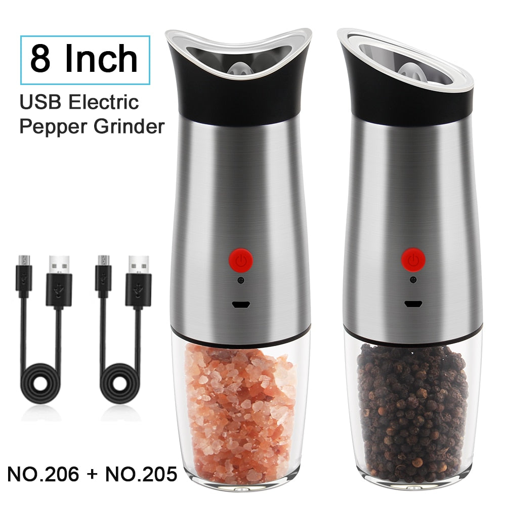 Automatic Salt Pepper Grinder Set