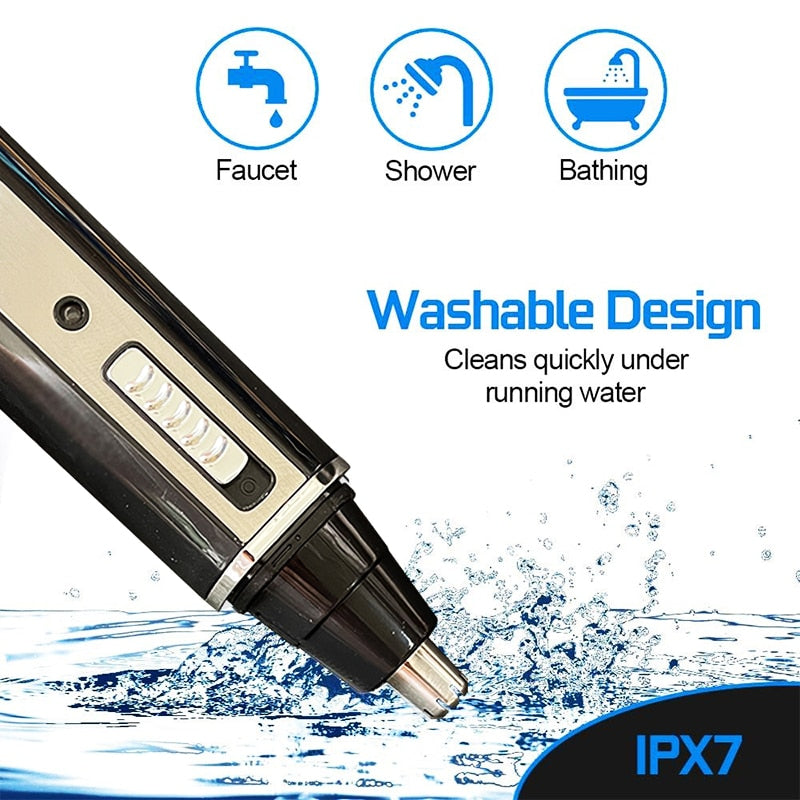 Rechargeable 4in1 Nose and Beard Trimmer