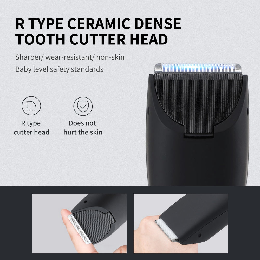 Professional Hair Clipper Rechargeable Beard Trimmer
