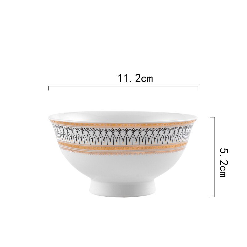 Stripe Design Dinner Plate Set