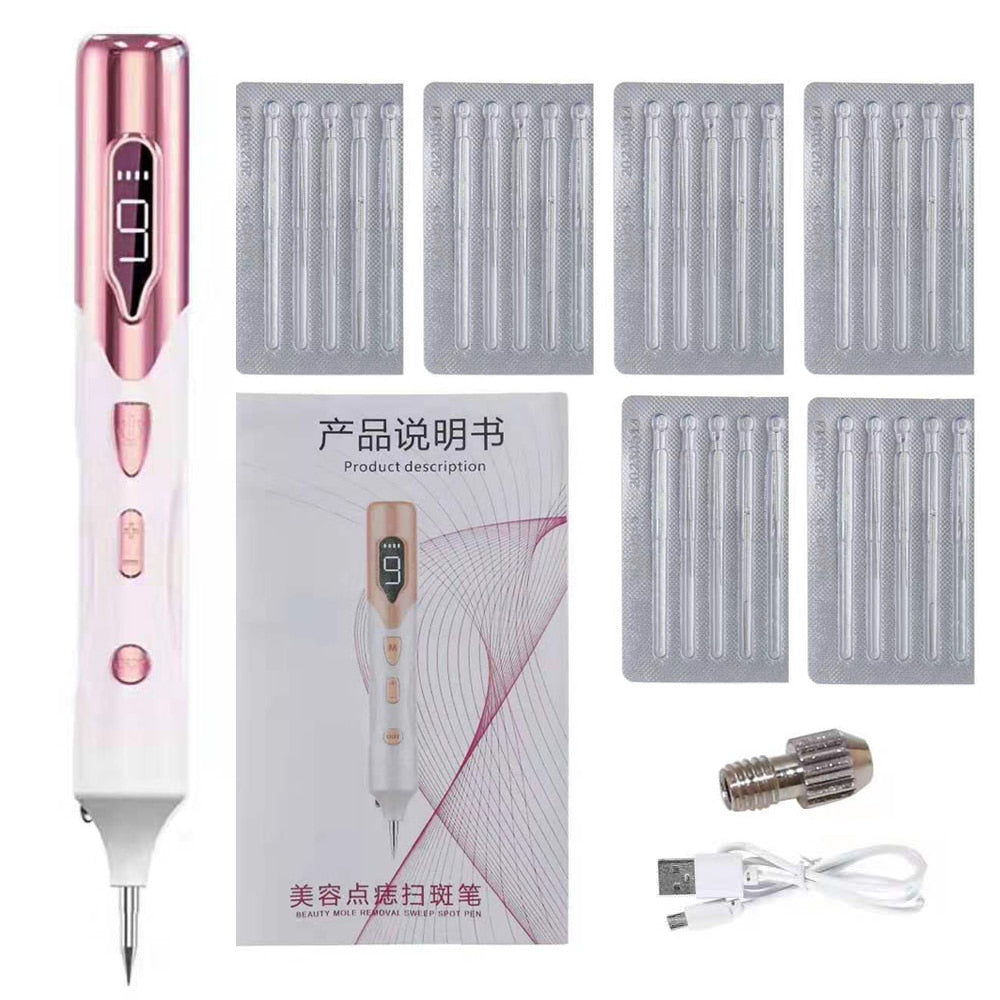 Laser Plasma Pen for Skin Tag Removal