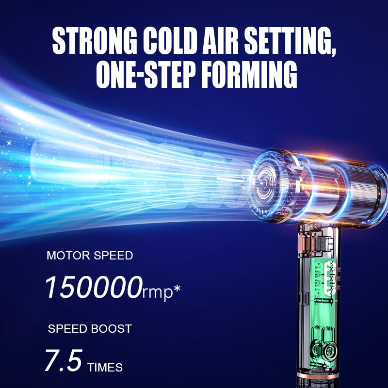 LESCOLTON Cold Air Hair Curler