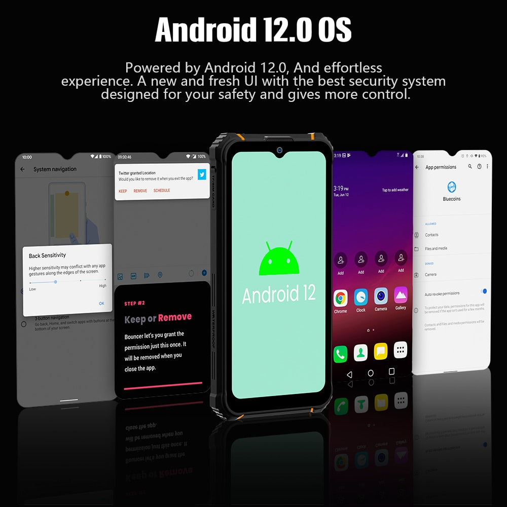HOTWAV Rugged Android 12 Smartphone