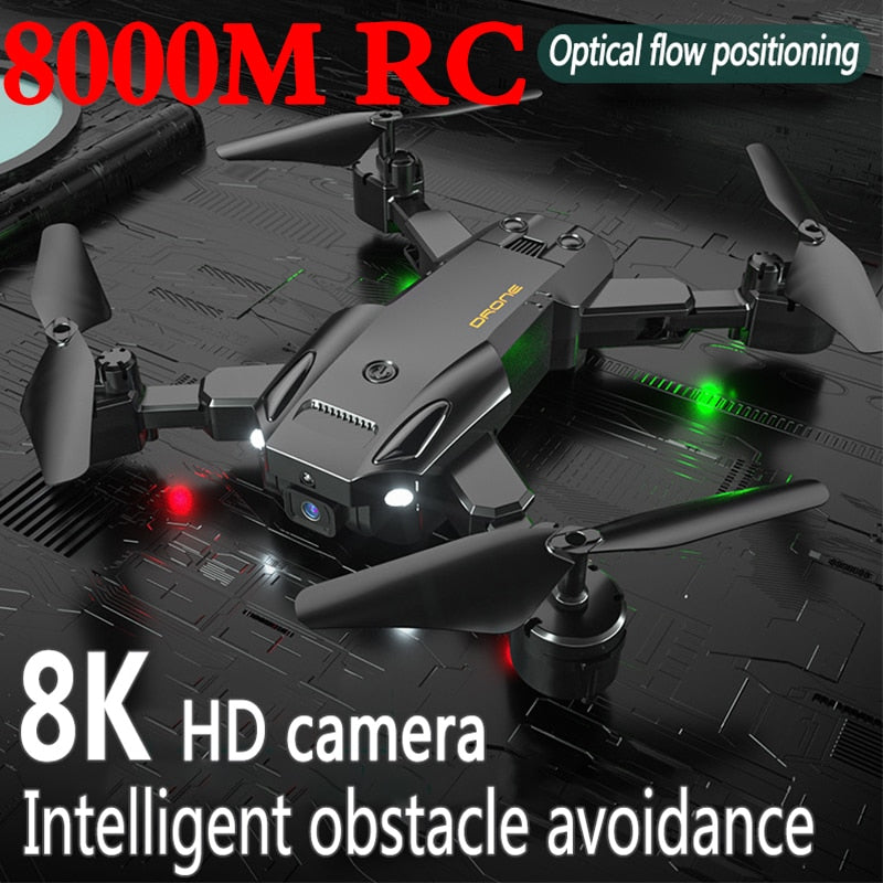 8K Cameras with Professional Drones