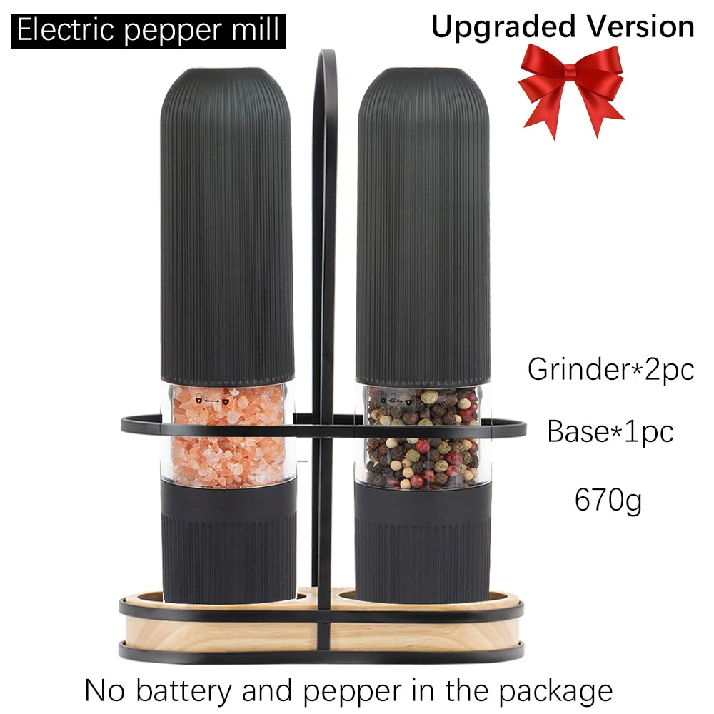 Automatic Salt Pepper Grinder Set