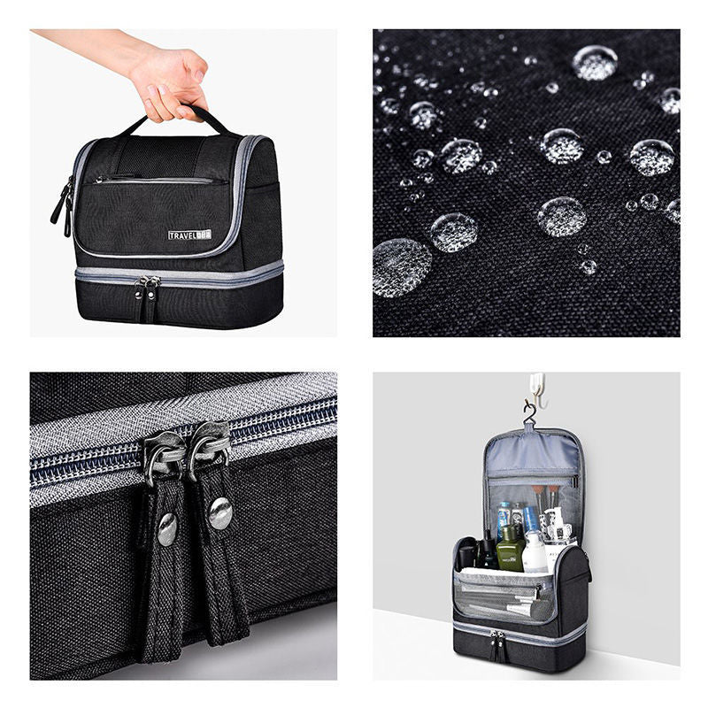 Oxford Hanging Men's Make Up Bag
