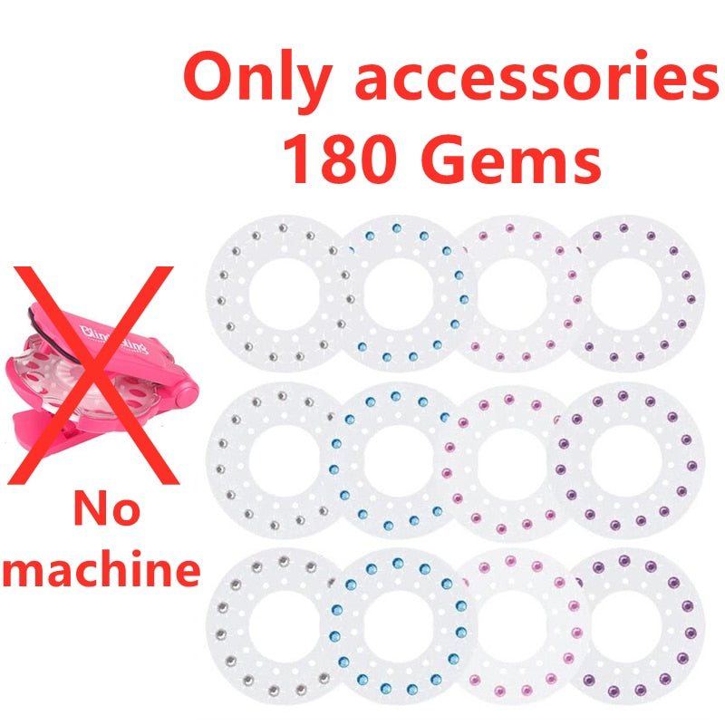 Girls Hair Gems Kit and Princess Pretend Makeup Sets