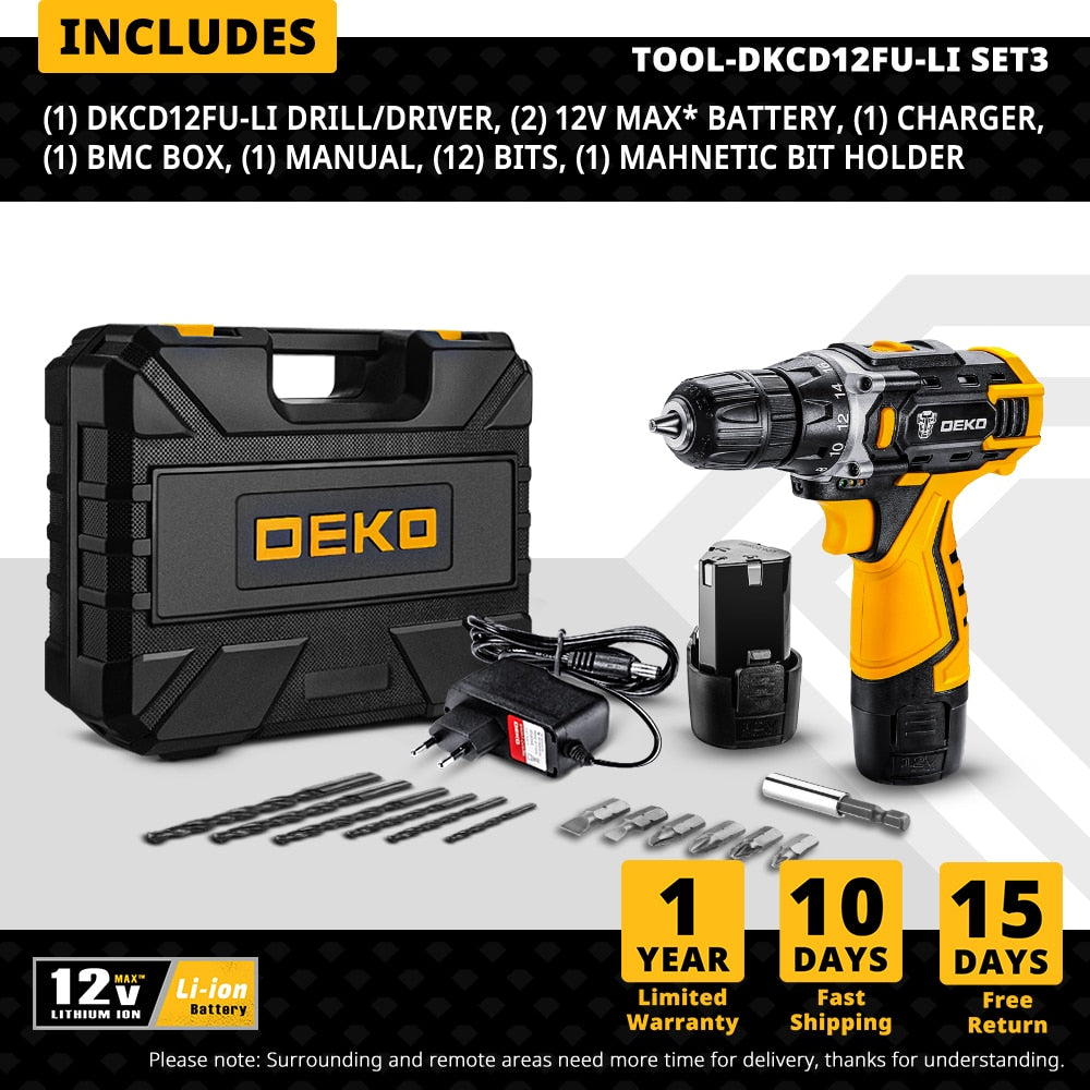 Compact Cordless Drill