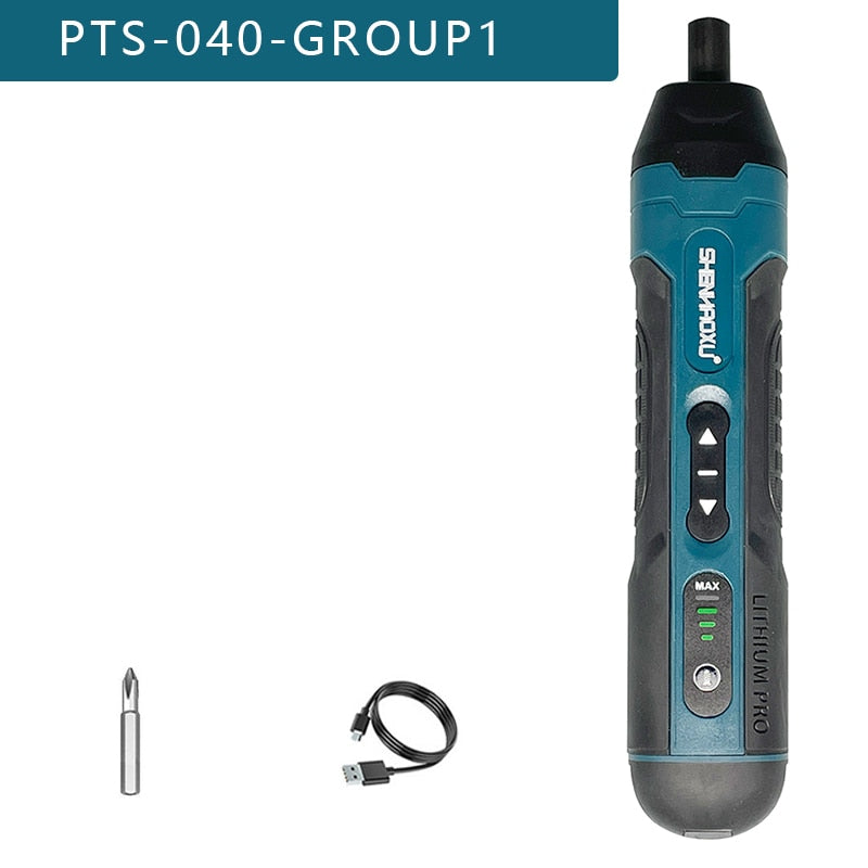 Cordless Electric Screwdriver Rechargeable 1300mAh