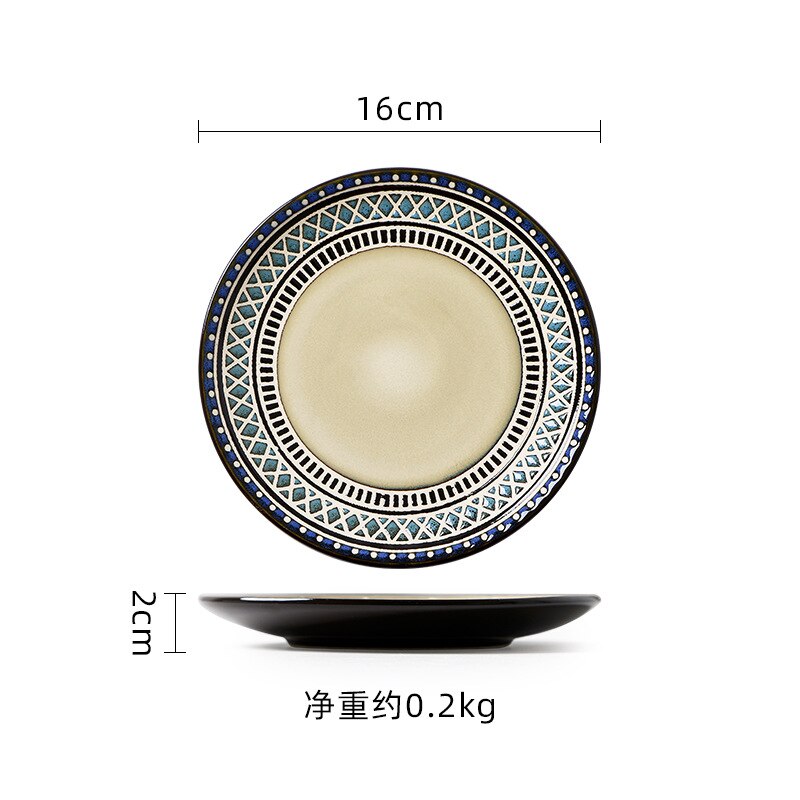 1PC European Ceramic Tableware Set