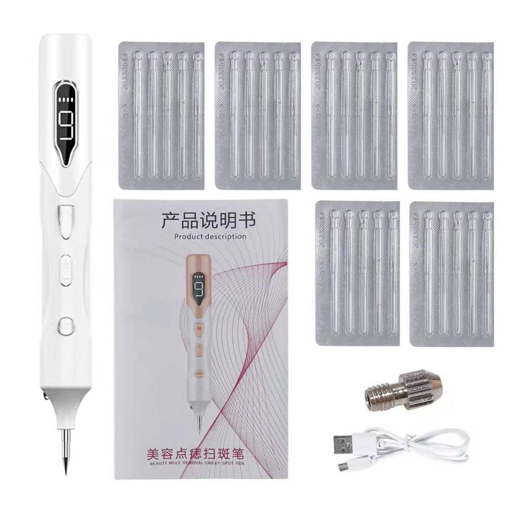 Laser Plasma Pen for Skin Tag Removal
