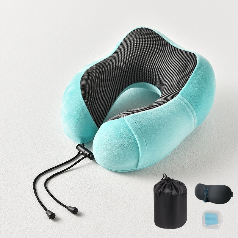 U-Shaped Memory Foam Neck Pillow