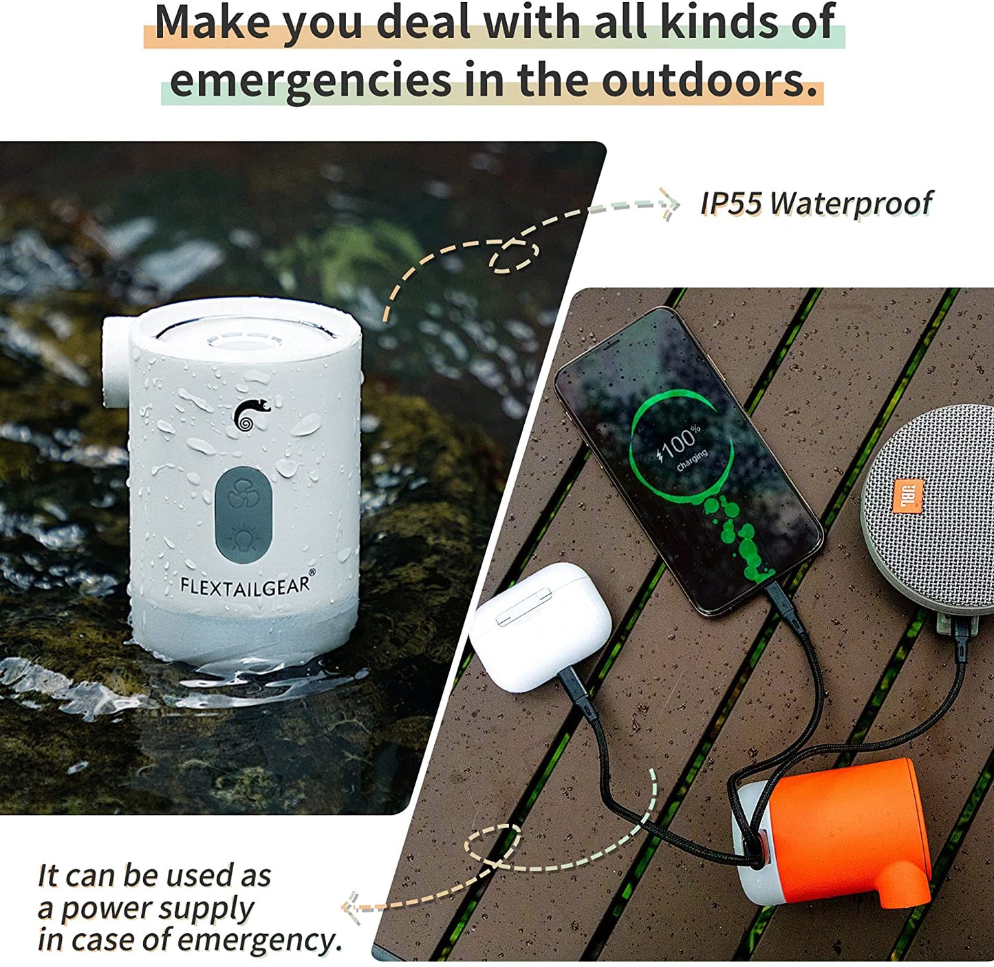 Max Pump 2 Pro Portable Mini Air Pump
