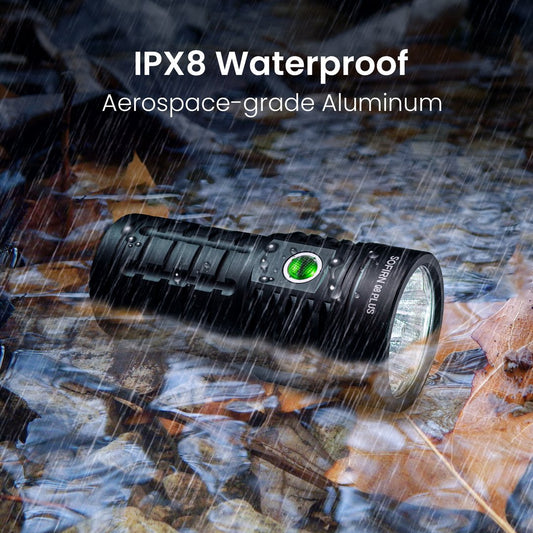 Sofirn Q8 Plus Super Powerful LED Flashlight 16000lm