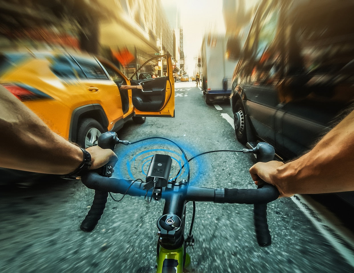 1000Lumen 4000mAh Bike Headlight Power Bank