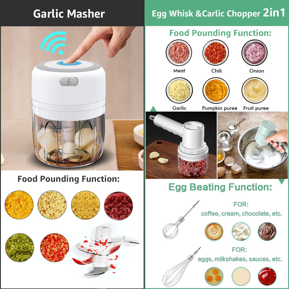 Simplify Your Meal Prep with Our Mini Garlic Masher