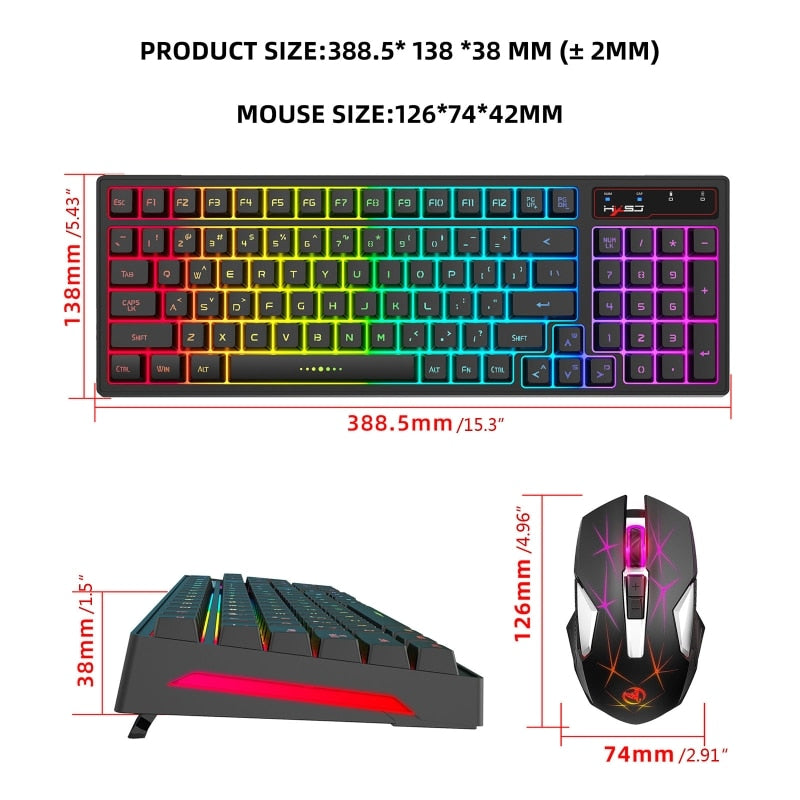 Gaming Keyboard and Mouse