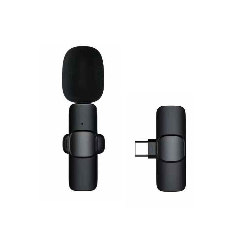 2in1 Wireless Lapel Lavalier Microphone