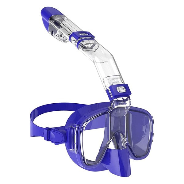 Snorkel Mask Foldable Diving Mask Set